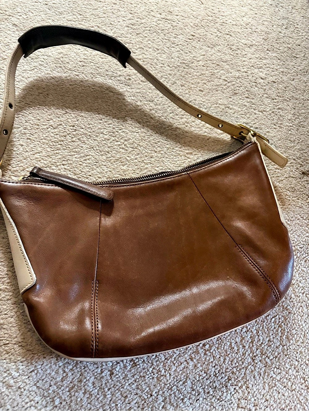 Authentic Vintage Coach "Fortune Cookie" Hobo Shoulder Bag